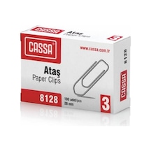 CASSA 8128 METAL ATAŞ NO: 3 28 MM 100'LÜ