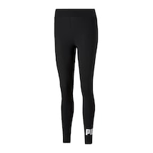 Puma Ess Logo Leggings Kadın Günlük Tayt 58683201 Siyah