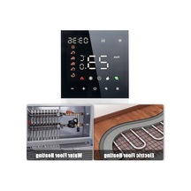 Createtech Wifi Tuya Termostat Sesle Kumanda Akıllı Kontrol H47126b-2-t Dijital Programlanabilir 16a Akıllı Ev Termostatı