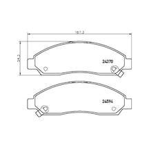 MANDO MPI03 ÖN BALATA ISUZU 2.5D 4×4-3.0 DITD 4×4 02- 2.5 DITD 4