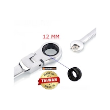 Somafix Mafsallı Cırcır Kombine Anahtar 12 Mm