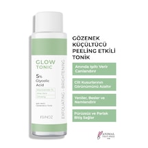 Sinoz %5 Glikolik Asitli Gözenek Sıkılaştırıcı,  Peeling Etkili, Arındırıcı Glow Tonik 200 ML