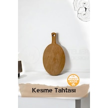 El Yapımı Kayın Ağacı Ahşap Kesme Tahtası
