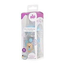 Nip Wide Neck Bottle 125 ML Antikolik Cam Biberon Erkek
