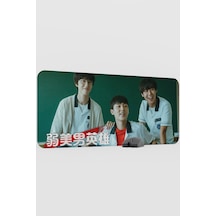 Weak Hero Class - K Drama V2 90x40 Xxl Gaming Kauçuk Kaymaz Taban Mouse Pad Fare Altlığı