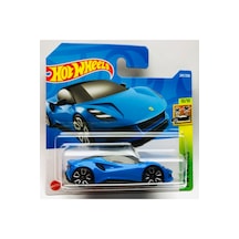 Yeni - New Lotus Emira Blue Mini Araba 1:64 Ölçek Hotwheels Marka 2/10