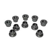 M13 Naylon Uçlu Altıgen Kilit Somunu 10 Adet 0.2 MM