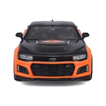 Maisto 1:24 H-d Custom - 2017 Chevrolet Camaro Zl1,black/orange