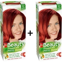 Mm Beauty Bitkisel Saç Boyası Aşk Alevi M11 - 2 Adet (457303613)