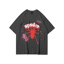 Tarzsokak Unisex Sp5der Antrasit Tshirt Gri