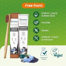 Himalaya Botanique Beyazlatıcı Plak Karşıtı Diş Macunu 75 Ml Ecocert Cosmos Sertifikalı Organik Aktif, Kömür, Çörek Otu Yağı Florür Ve Gluten İçermez