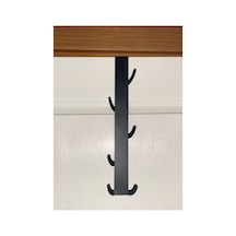 Risingmaber Metal Mat Siyah Amerikan Kapı Arkası Dikey Kapı Arkası Askılık Organizer Askılık Ve Banyo Kapı Ar Diğer