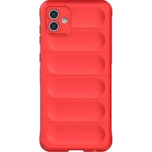 Samsung Galaxy A05 Kılıf Optimum Silikon - Kırmızı Çok Renkli