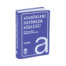 Atasözleri Deyimler Sözlüğü Plastik Kapak - Glob-644257
