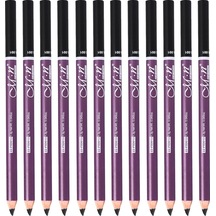 Suntek Suya Dayanıklı Kaş Kalemi 01 Black 12'li