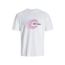 Jcovıbrant Tee Ss Crew Neck Styd Aw24 Renkli