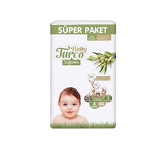 Baby Turco Doğadan Bebek Bezi 5 Numara Junior Süper Paket 60 Adet