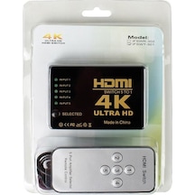 Hdmi Çoklayıcı 5 Port 4K Kumandalı Ultra Hd Hdmi Switch Splitter