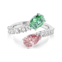 5737375 Swarovski Yüzük 2026 Capsule:rıng Open Mul/rhs 58 Çok Renkli