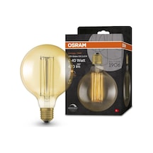 Tr Osram Vintage 1906 Altın Tonlu Led Lamba, 5,8 W, 470 Lm, Küre Şeklinde, 125 Mm Çap Ve E27 Duy, Sıcak Beyaz Iş Diğer