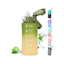 Vagonlife Su Matarası 1500 Ml Vgn2213 Yeşil Sarı