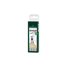Faber-Castell Ecco Pigment 4'lü Siyah Set,0.2, 0.4, 0.6, 0.8 mm Uç Kalınlıklarıyla Teknik Çizim,Eskiz İçin İdeal