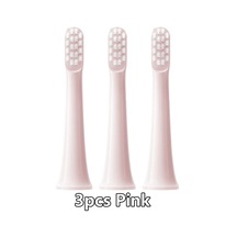 3pink-sonic Elektrikli Diş Fırçası Xıaomı T100 Beyazlatma Yumuşak Vakum Dupont Değiştirme Kafaları Temiz Kıl Fırça Nozu