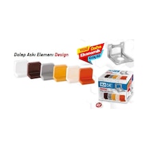 Made Dolap Askı Elemanı Kahve 250 Adet