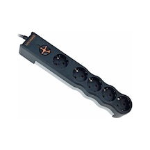 Tuncmatık Powersurge 5 Siyah Priz