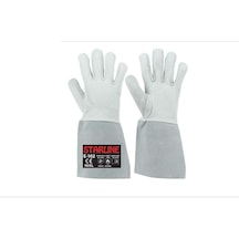 Starline Argon Kaynakçı Eldiveni Gri E-102