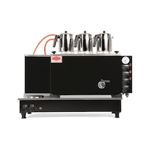 Doğalgaz+elektrikli Statik Çay Kazanı Pleytli