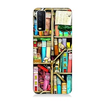 Vivo Y20s Uyumlu Silikon Kılıf Kitaplık Ve Raflar Books Shelf Vivo Y20s Uyumlu Silikon Kılıf Kitaplık Ve Raflar Books Shelf