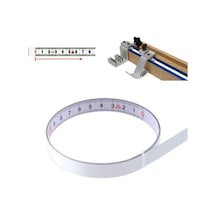 Tutkal Ölçeği Şerit Ölçüsü İle 5m Yapışkan Ölçekli Çelik Cetvel Kendinden Yapışkanlı Cetvel, Özellikler:pozitif