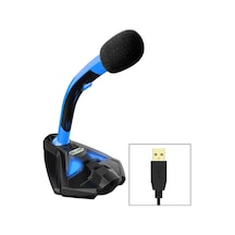 K1 Telefon Tutuculu Masaüstü USB Kablolu Mikrofonu