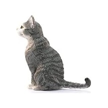 Schleich World Oturan Kedi
