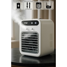 Mioji Mio AC4 3600 mAh Taşınabilir Buharlı Buzlu Nemlendirici Hava Soğutucu Vantilatör