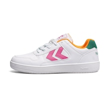 Hummel Court 1990 Unisex Spor Ayakkabı Beyaz - Pembe