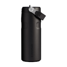 Stanley The Iceflow Flip Straw 2.0 Pipetli Termos 0.47 Lt 16 Oz - Black 2.0 Siyah