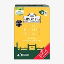 Ahmad Tea 40'lı Klasik English Tea No.1 Demlik Poşet Çay 80 G