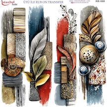 Ütü İle Rub On Transfer Kağıdı 30x30cm Rb-888