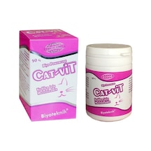 Biyoteknik Cat-Vit One A Day Kediler için Multivitamin 50 G Biyoteknik Cat-Vit One A Day Kediler için Multivitamin 50 G