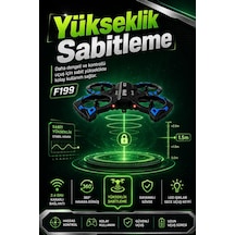 Yönsüz Mod Destekli Uzaktan Kumandalı Uçak Drone 2.4g Frekanslı Eğlenceli Oyuncak