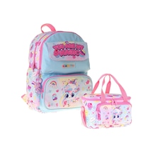 Kaukko Kids Magic Kız Çocuk Pembe İlkokul Sırt Çantası Ve Beslenme Çanta Seti - Setkk-l5283b Çok Renkli