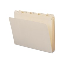 Indiziert Dosya Düzenleyici Set, Her Gün 1 31 , Klasörlere, Güçlendirilmiş 1/5-cut Tab, Letter Size, Manila, 31 Pro Set 11769