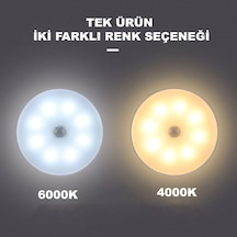 Dailylink Usb Şarjlı Gece Lambası Iki Renkli Pır Hareket Sensörlü