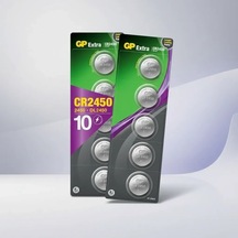 Cr2450 3v Lityum Düğme Pil 10'lu