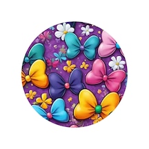 Fiyonk Yuvarlak Pasta Yenilebilir Resim Baskı 20 Cm