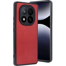 Durukar Redmi Note 14 Pro 5g Kılıf Aras Deri Kapak - Kırmızı