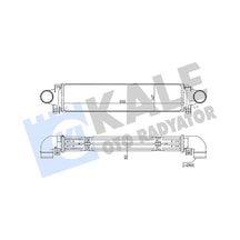 Turbo Radyatörü Intercooler Al/pl/brz S60 Iı-s80 Iı-v60-v70 Iıı-xc60-xc60 Iı-xc70 Iı