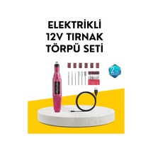 Mey İthalat Usb Şarjlı Çok Fonksiyonlu Tırnak Bakım Cihazı